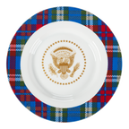 White House Tartan 6" plates