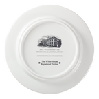 White House Tartan 8" plates- Set of Two bottom