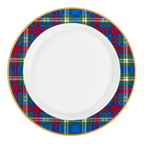 White House Tartan 8" plates