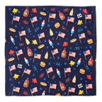 Patriotic Tea Towels by Mary Engelbreit flat