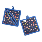 Patriotic Pot Holders by Mary Engelbreit front and back