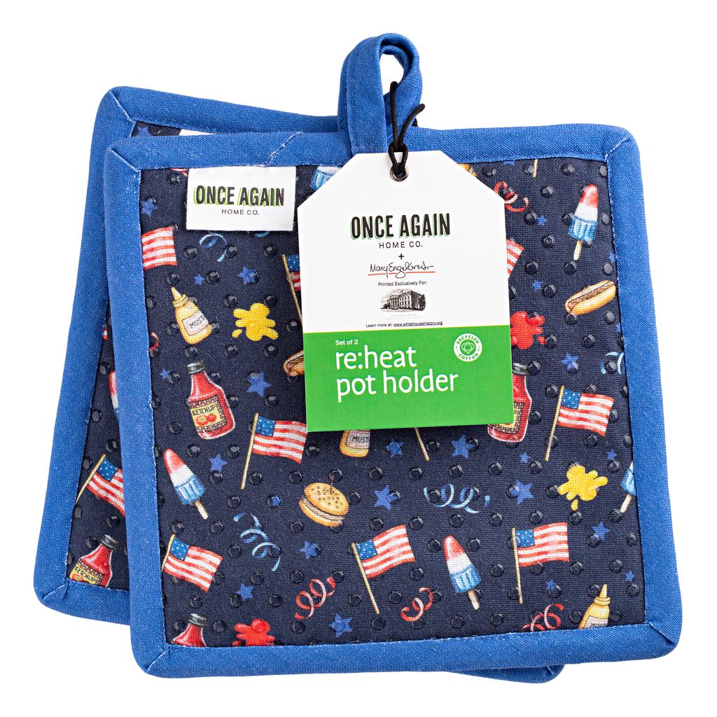 Patriotic Pot Holders by Mary Engelbreit tag