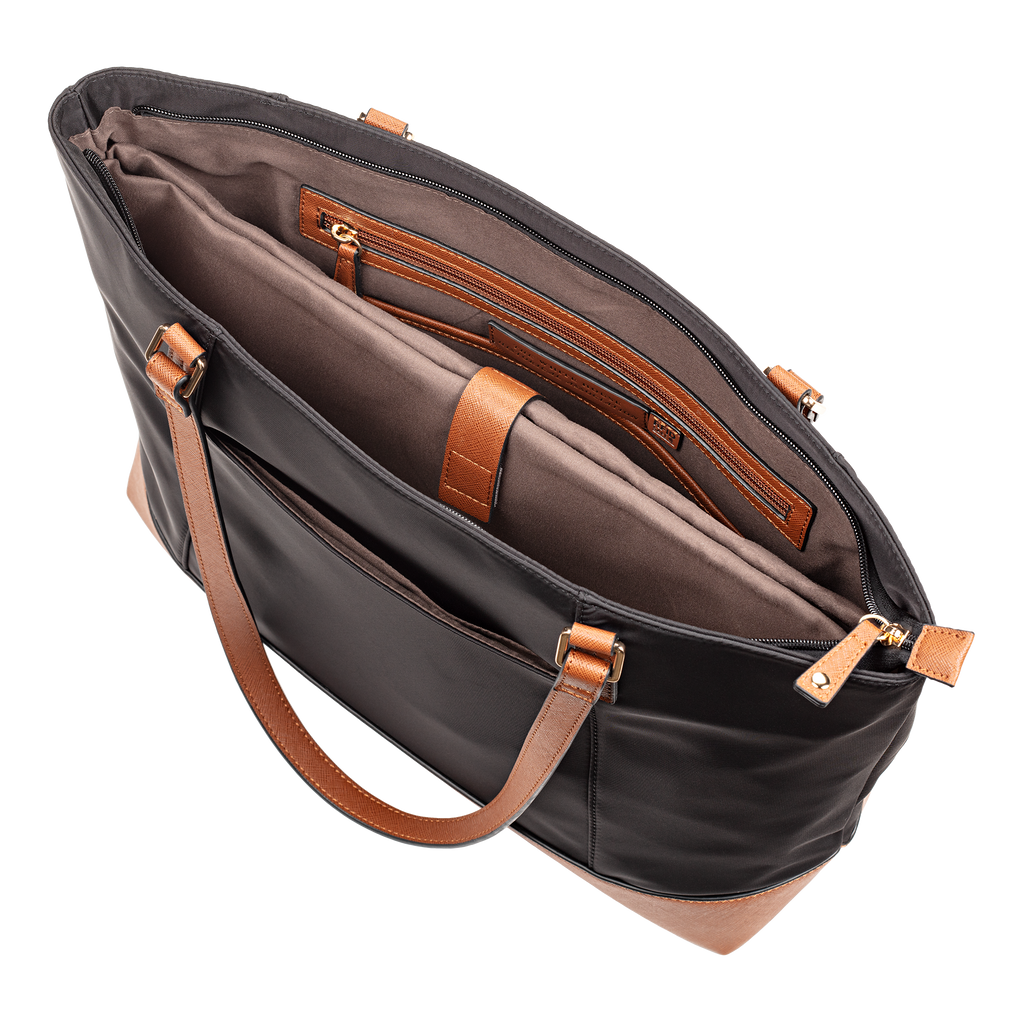 Nylon Tote Bag with Truman Seal Mirror Accessory inside