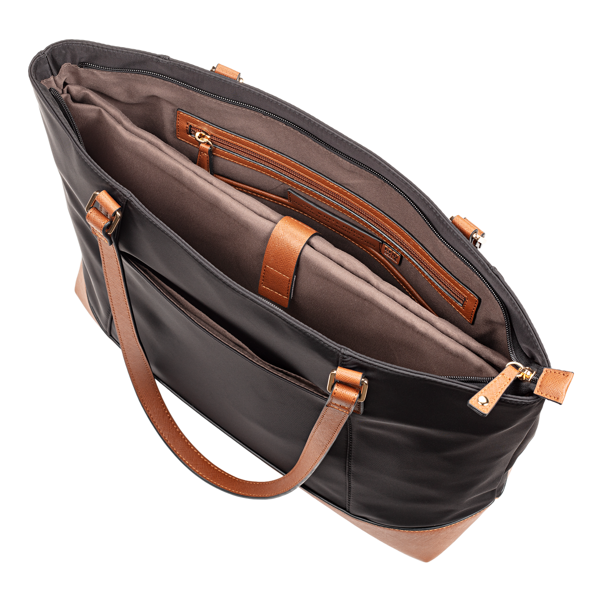 Nylon Tote Bag with Truman Seal Mirror Accessory inside