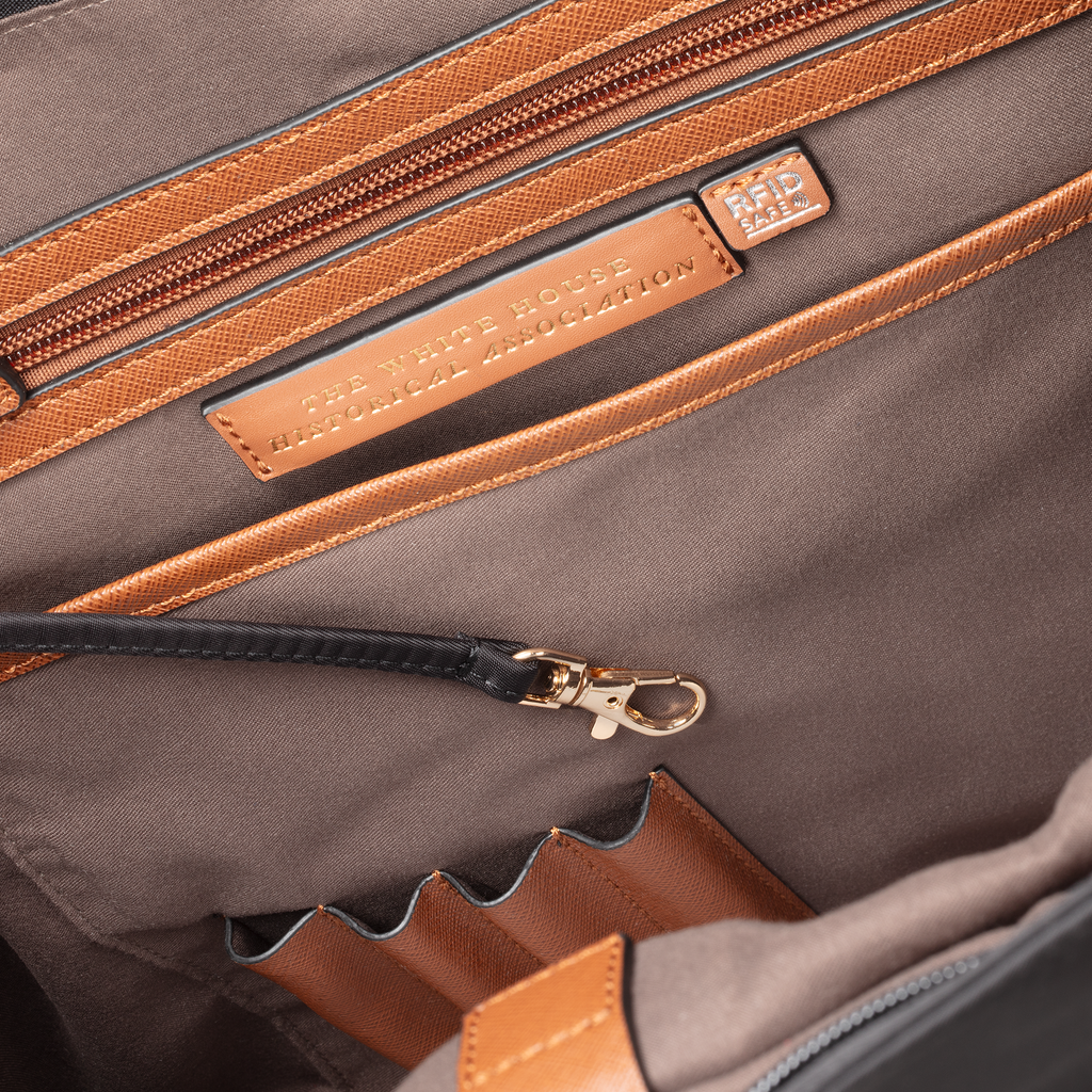 Nylon Tote Bag with Truman Seal Mirror Accessory interior logo