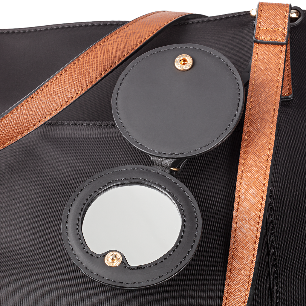 Nylon Tote Bag with Truman Seal Mirror Accessory