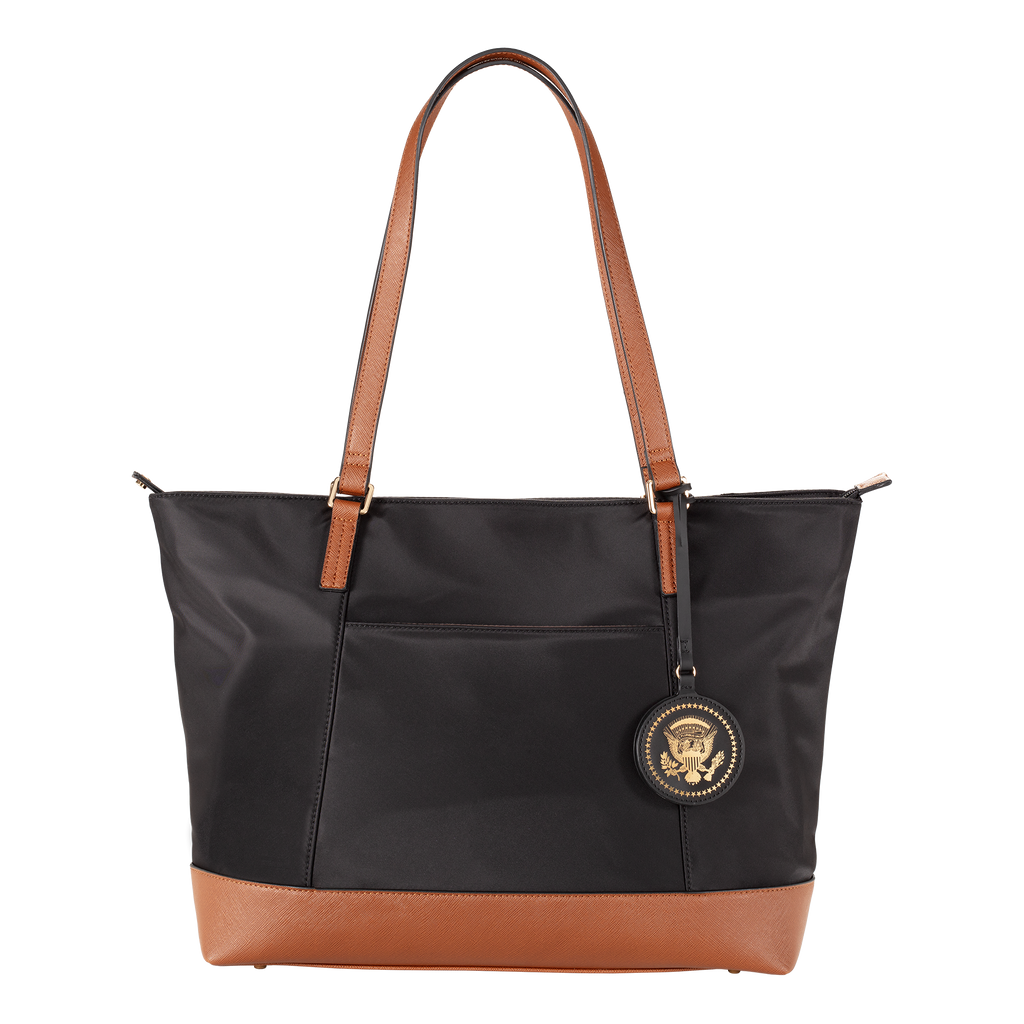 Nylon Tote Bag with Truman Seal Mirror Accessory front