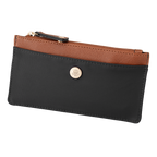 Card Wallet with Truman Seal Accent - Black back