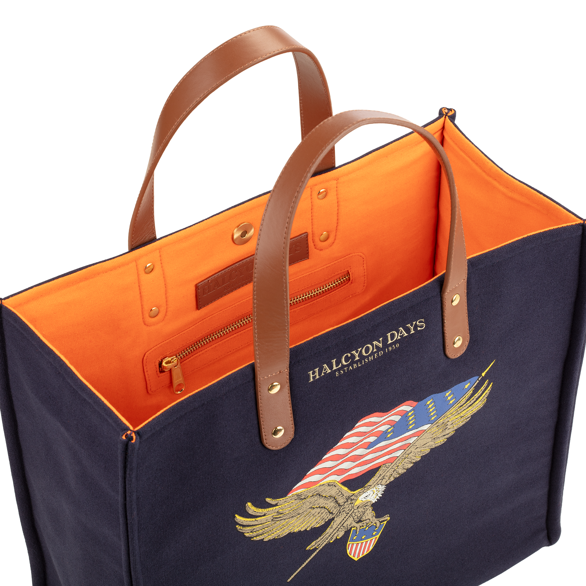 Star-Spangled Banner Large Tote Bag inside
