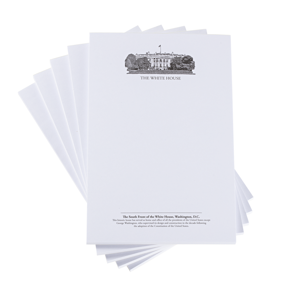 Bundle of 5 White House notepads