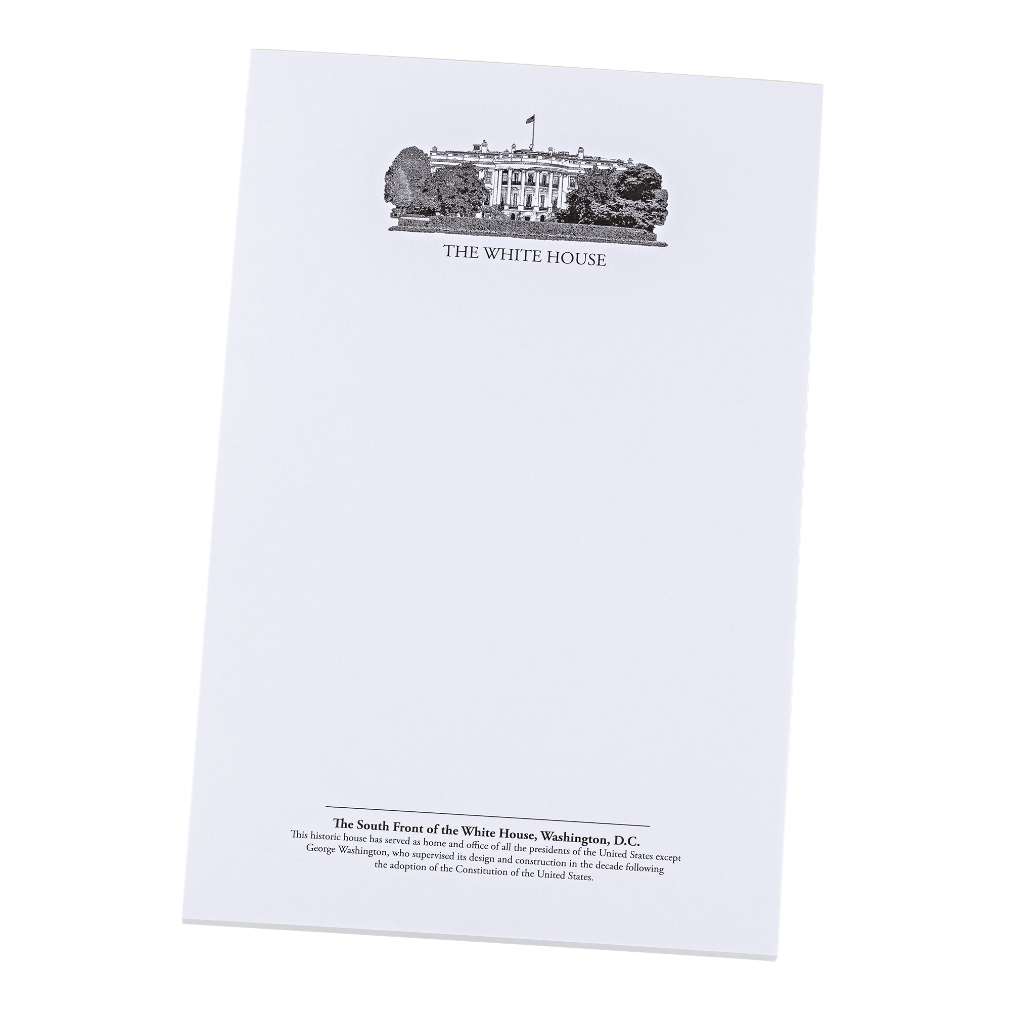 Bundle of 5 White House notepads single notepad