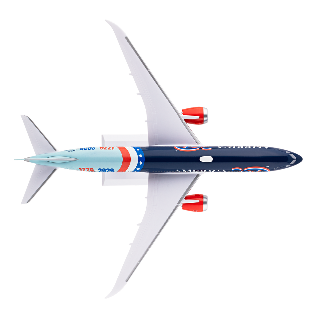 America's 250th Anniversary Skymarks Model Airplane top
