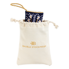 Bauble Stockings America's 250th Birthday Cake Needlepoint Mini Stocking in bag