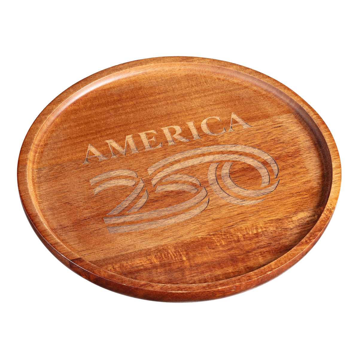 A250 Engraved Acacia Wood Tray – White House Historical Association