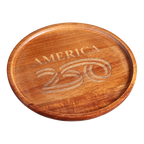 A250 Engraved Acacia Wood Tray