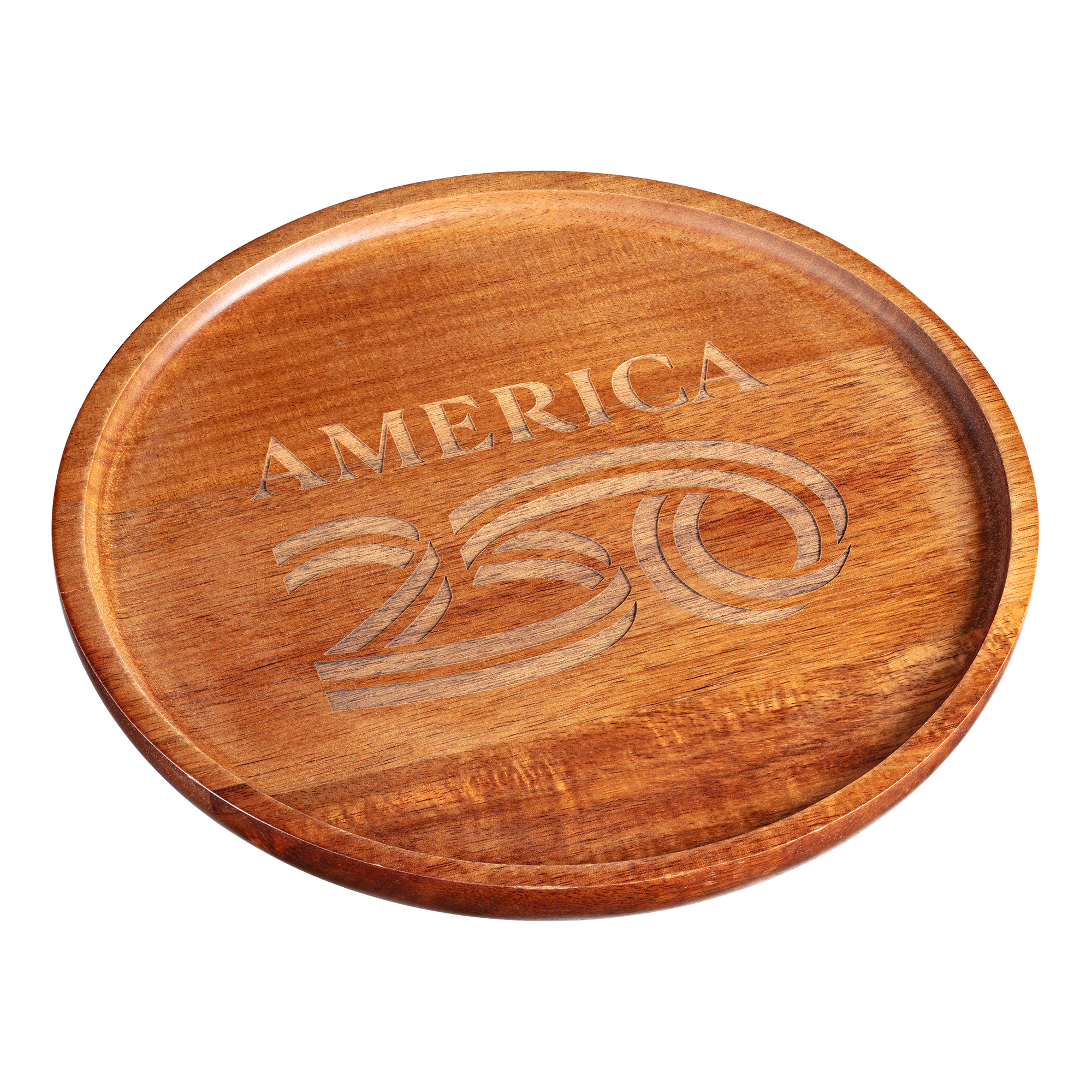 A250 Engraved Acacia Wood Tray