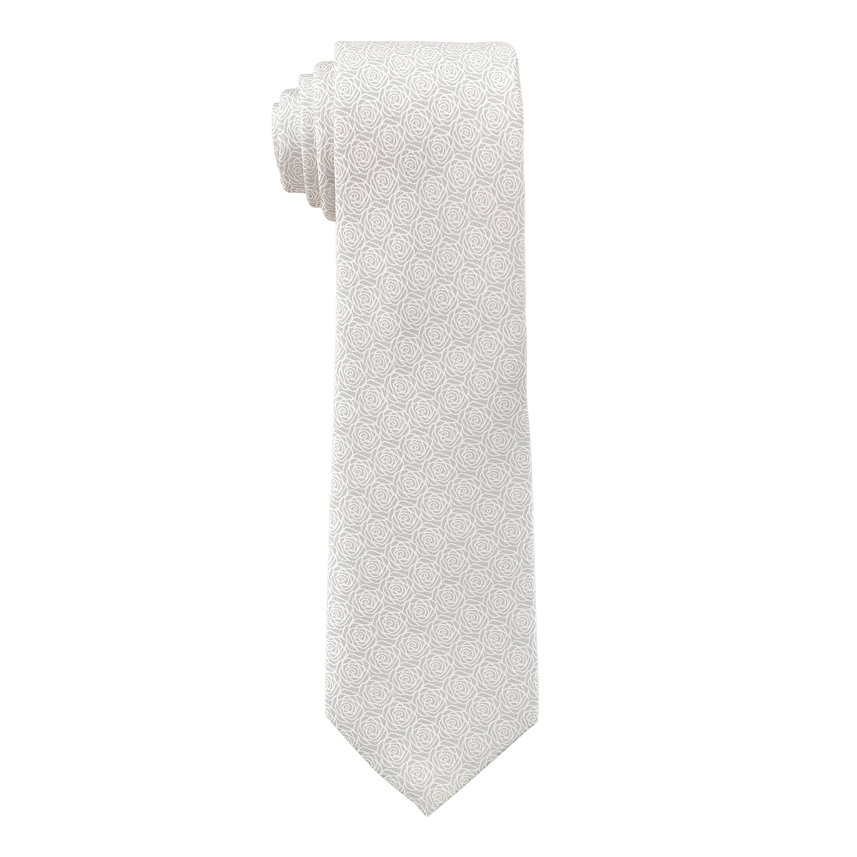 Vineyard Vines Scottish Rose Silk Tie - Grey