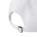 White Truman Seal Hat with Gold Embroidery back