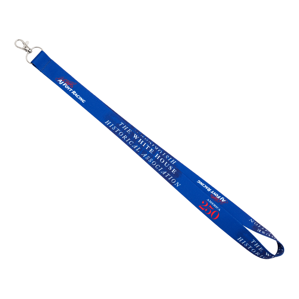 Exclusive AJ Foyt Racing Grand Prix Lanyard back