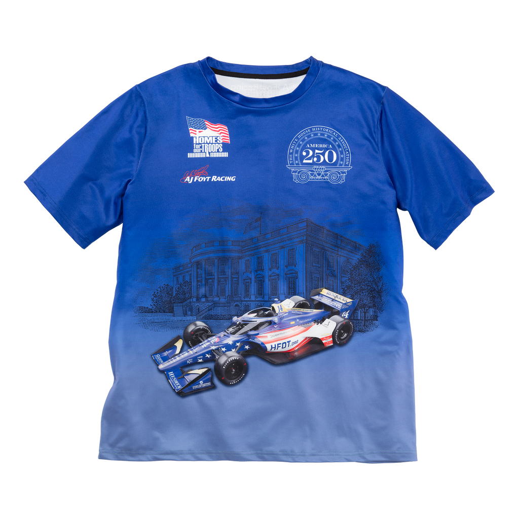 Exclusive AJ Foyt Racing Grand Prix Sublimated Tee front