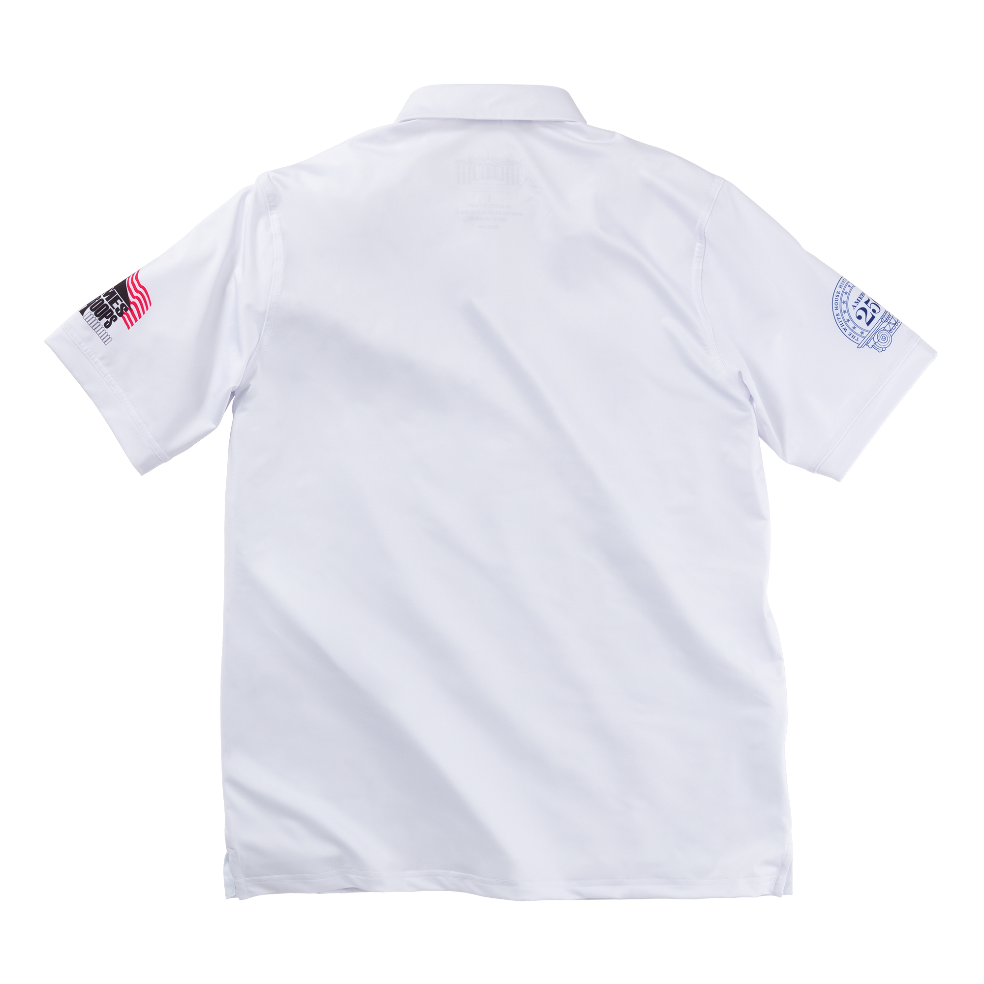 Exclusive AJ Foyt Racing Grand Prix Embroidered Polo back