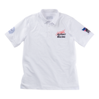 Exclusive AJ Foyt Racing Grand Prix Embroidered Polo front
