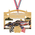 Exclusive AJ Foyt Racing Grand Prix Commemorative Ornament front