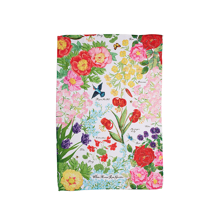 White House Garden Collection Tea Towels - Set of 2