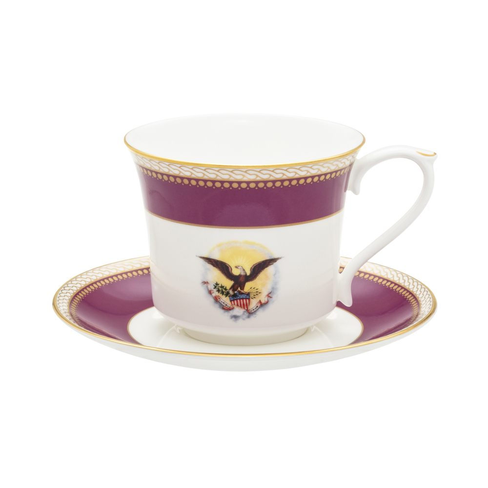 Lincoln Tea Collection, Teacup & Saucer