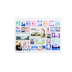 USPS Stamp Collage Acrylic Magnet - Front