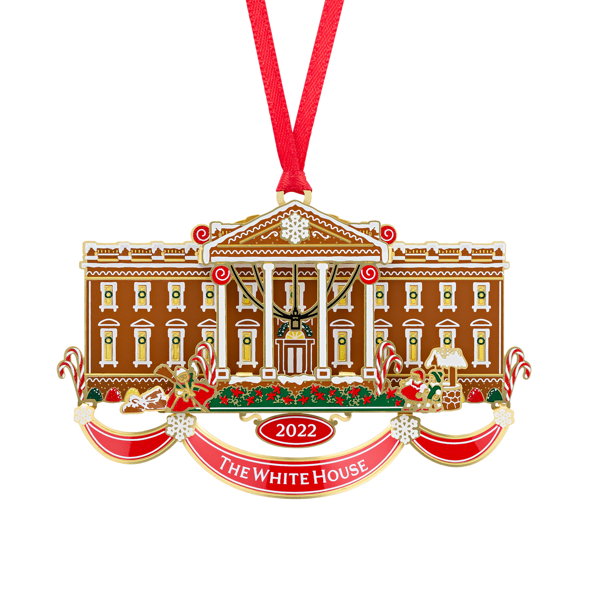 Official White House Christmas Ornament Special Value Bundle: 2022