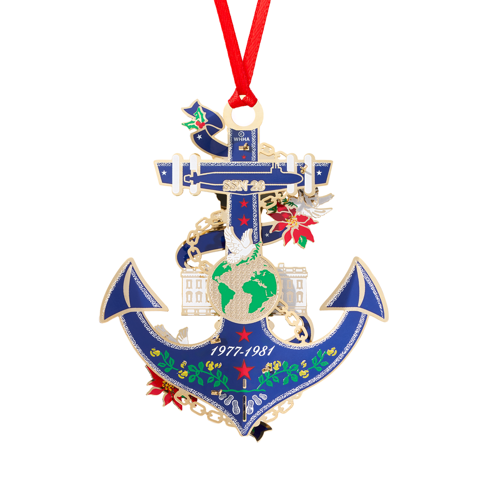 Official 2025 White House Christmas Ornament White House Historical