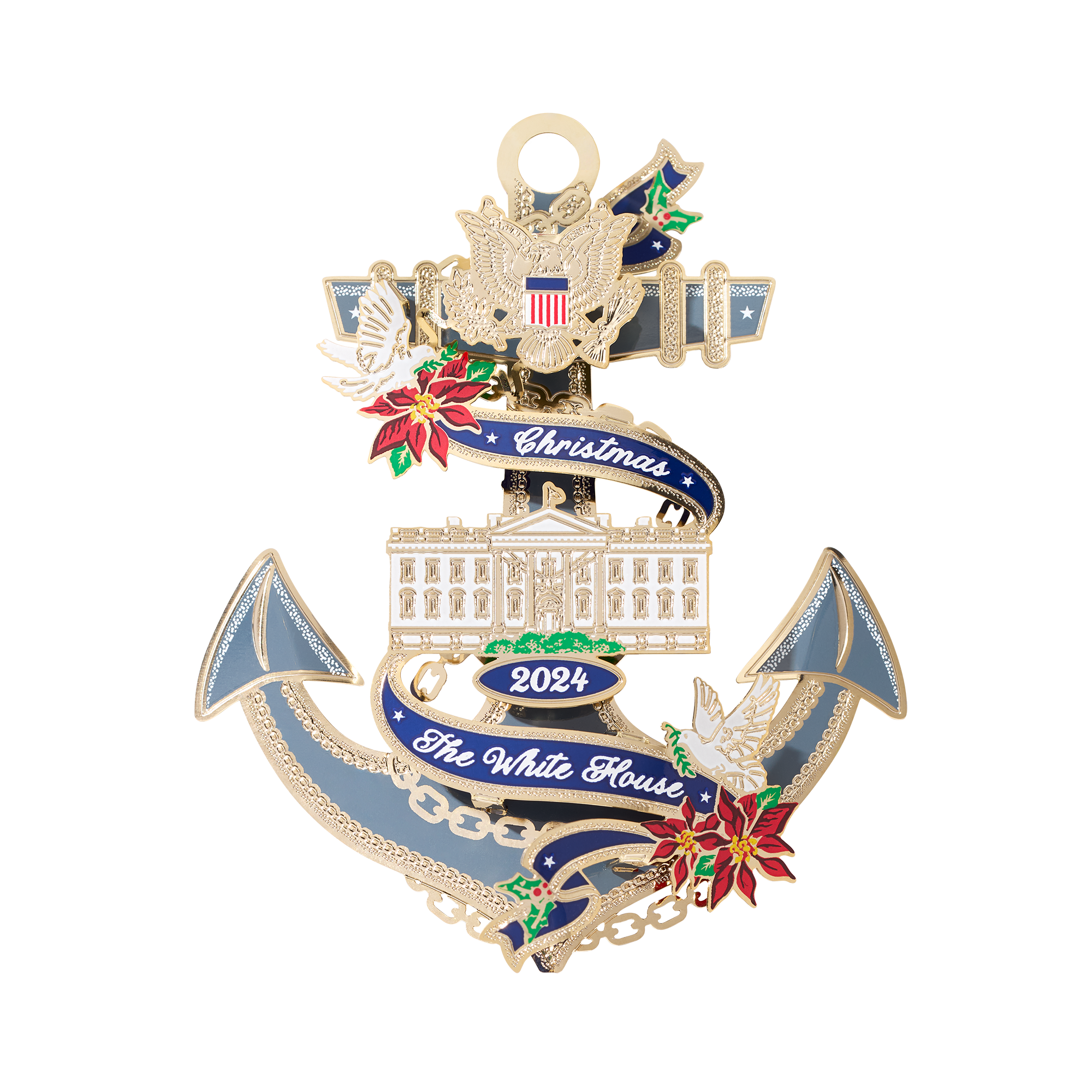 Official 2024 White House Christmas Ornament