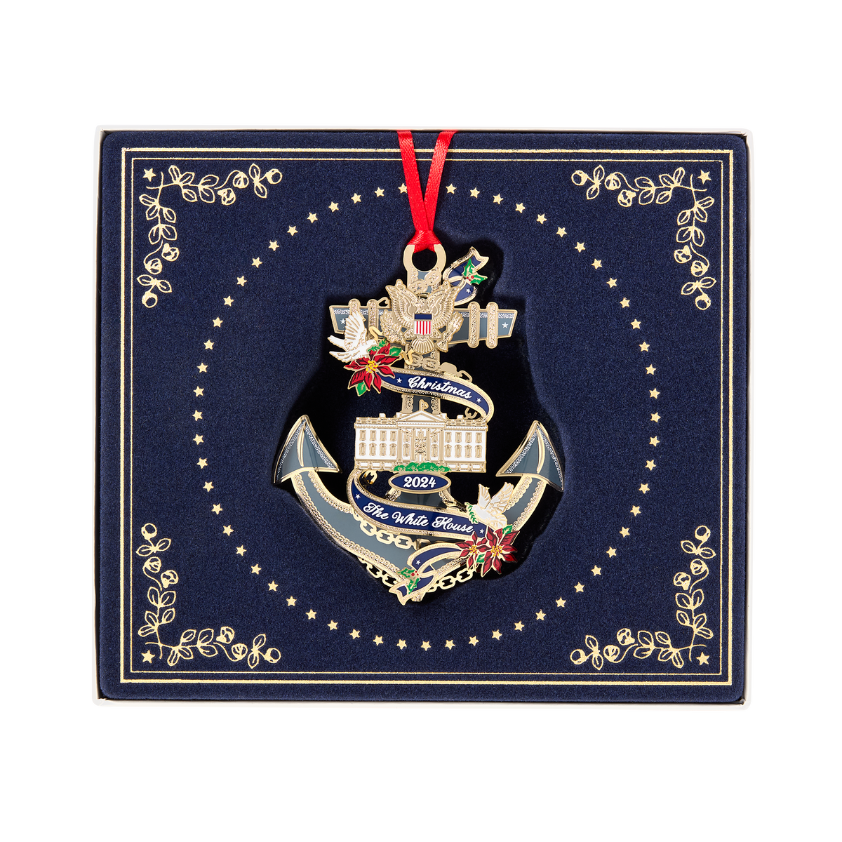 Official 2024 White House Christmas Ornament – White House