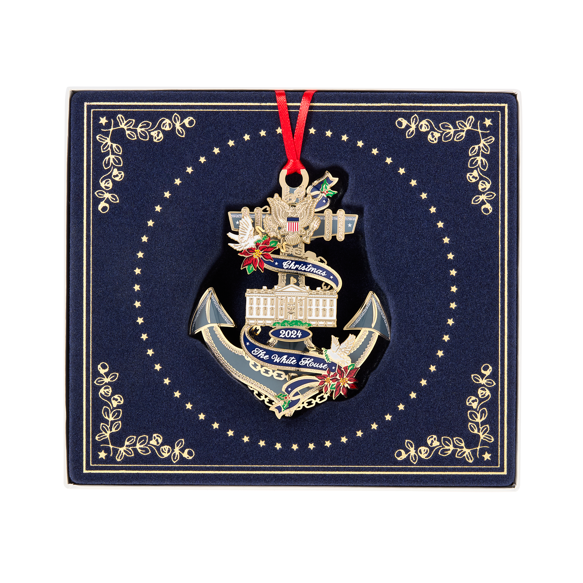 Official 2024 White House Christmas Ornament
