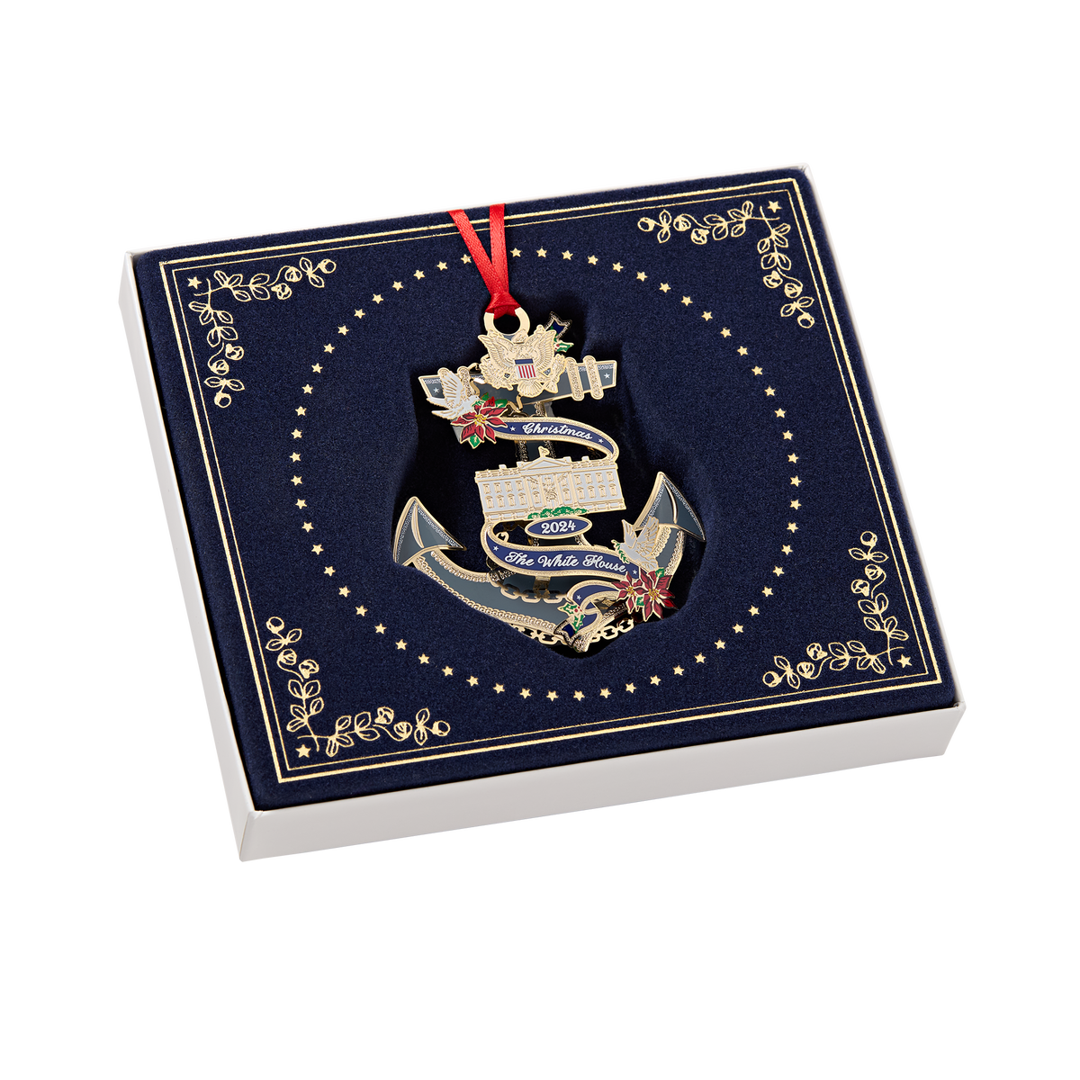 Official 2024 White House Christmas Ornament – White House