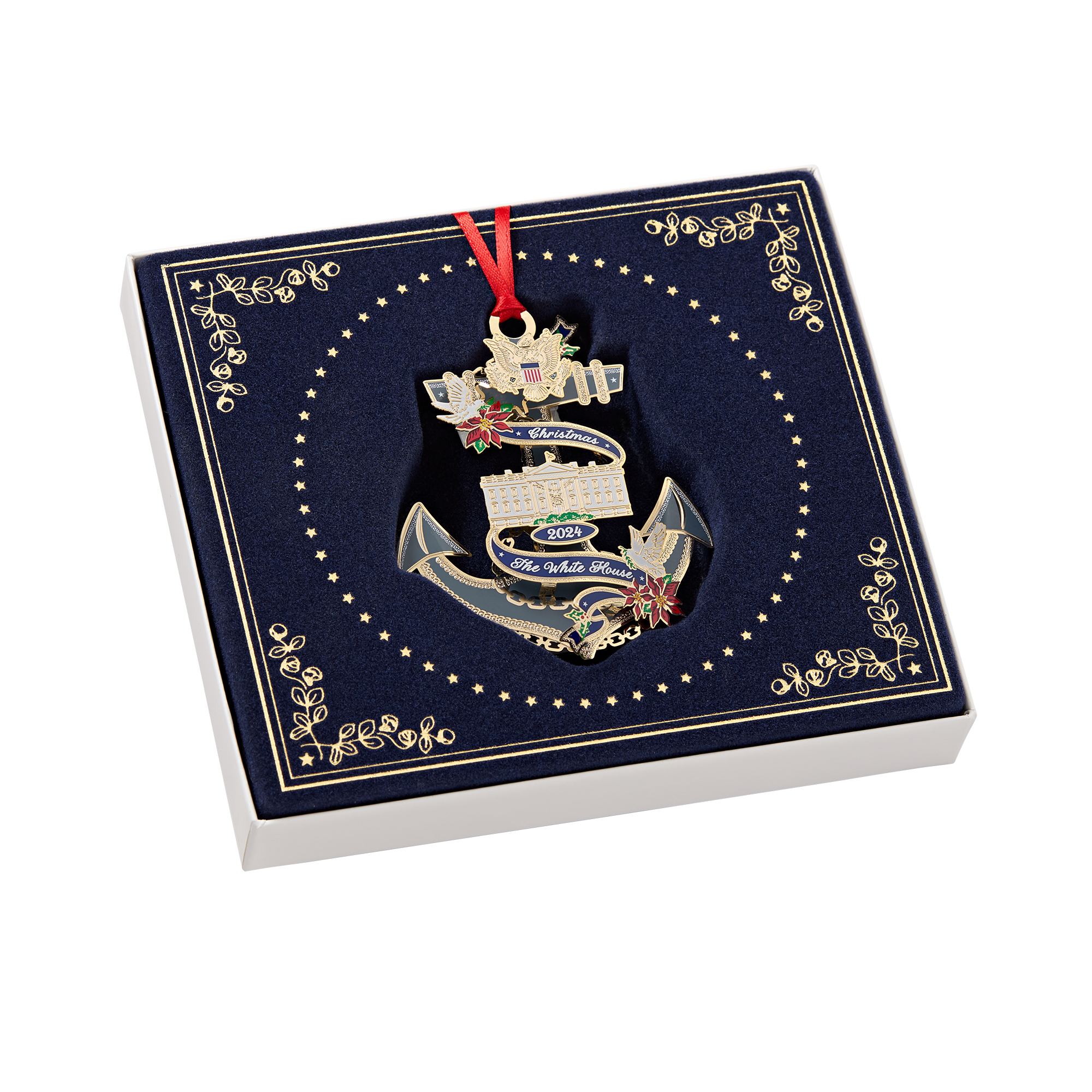 Official 2024 White House Christmas Ornament