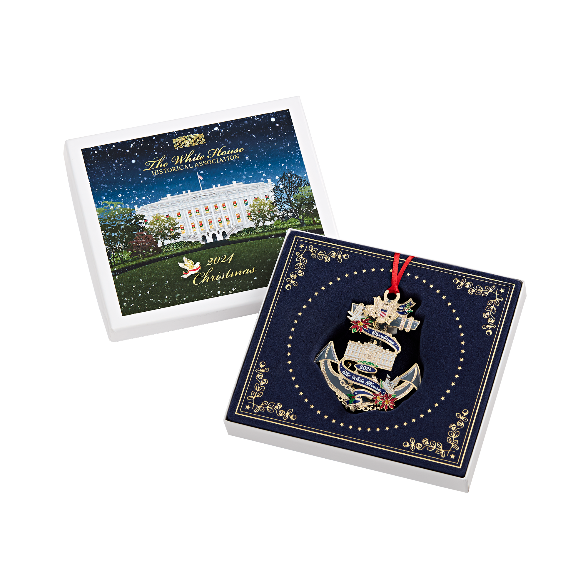 Official 2024 White House Christmas Ornament