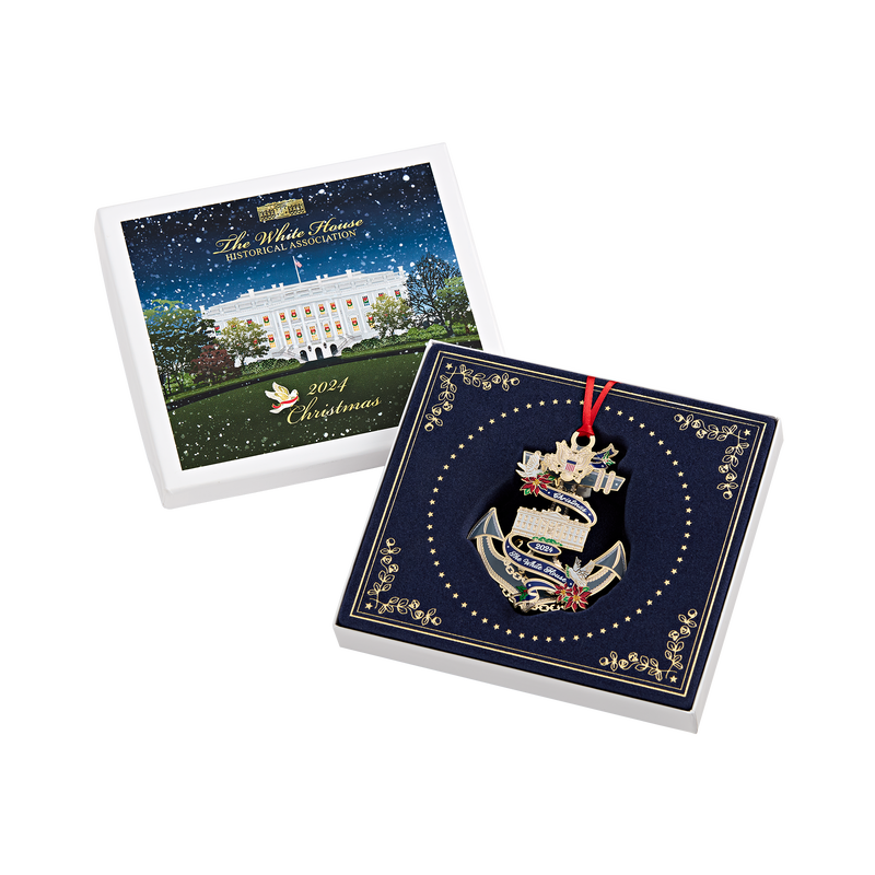 Official 2024 White House Christmas Ornament White House Historical