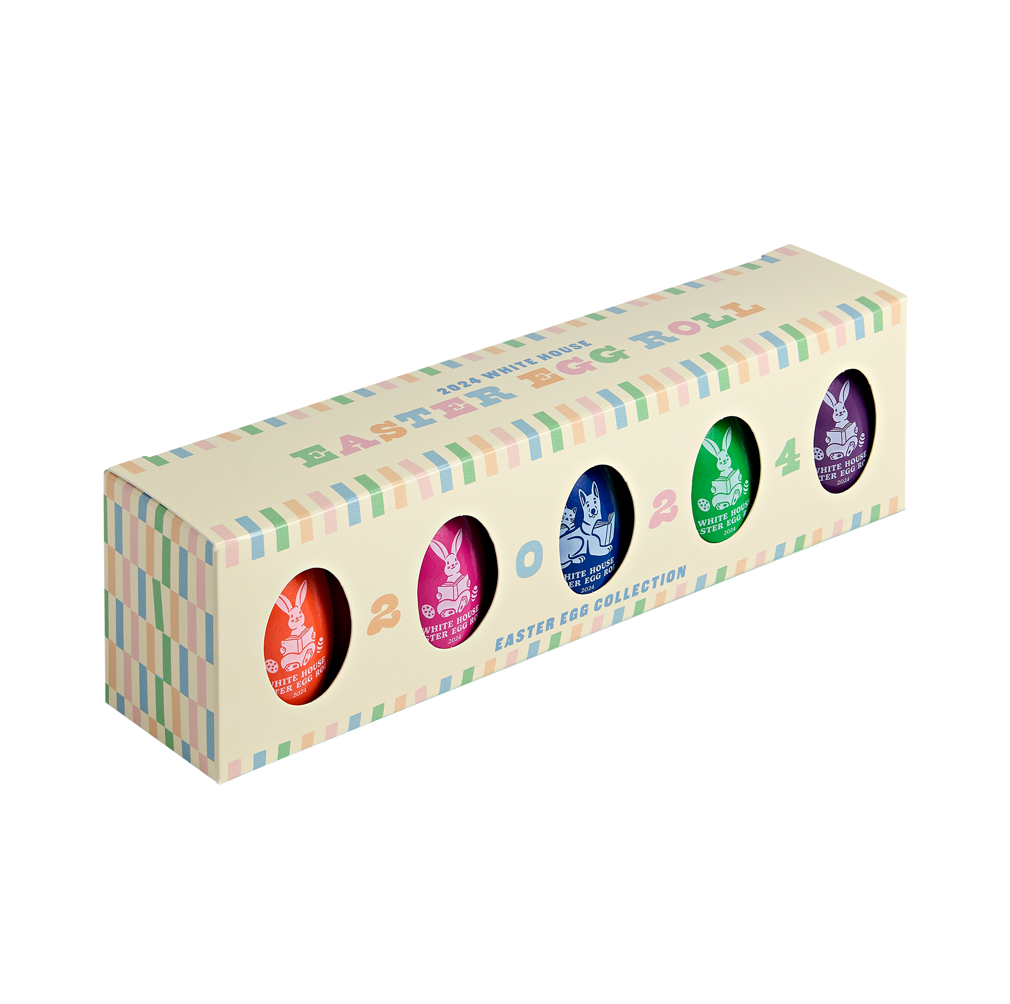 Official 2024 White House Easter Egg Set