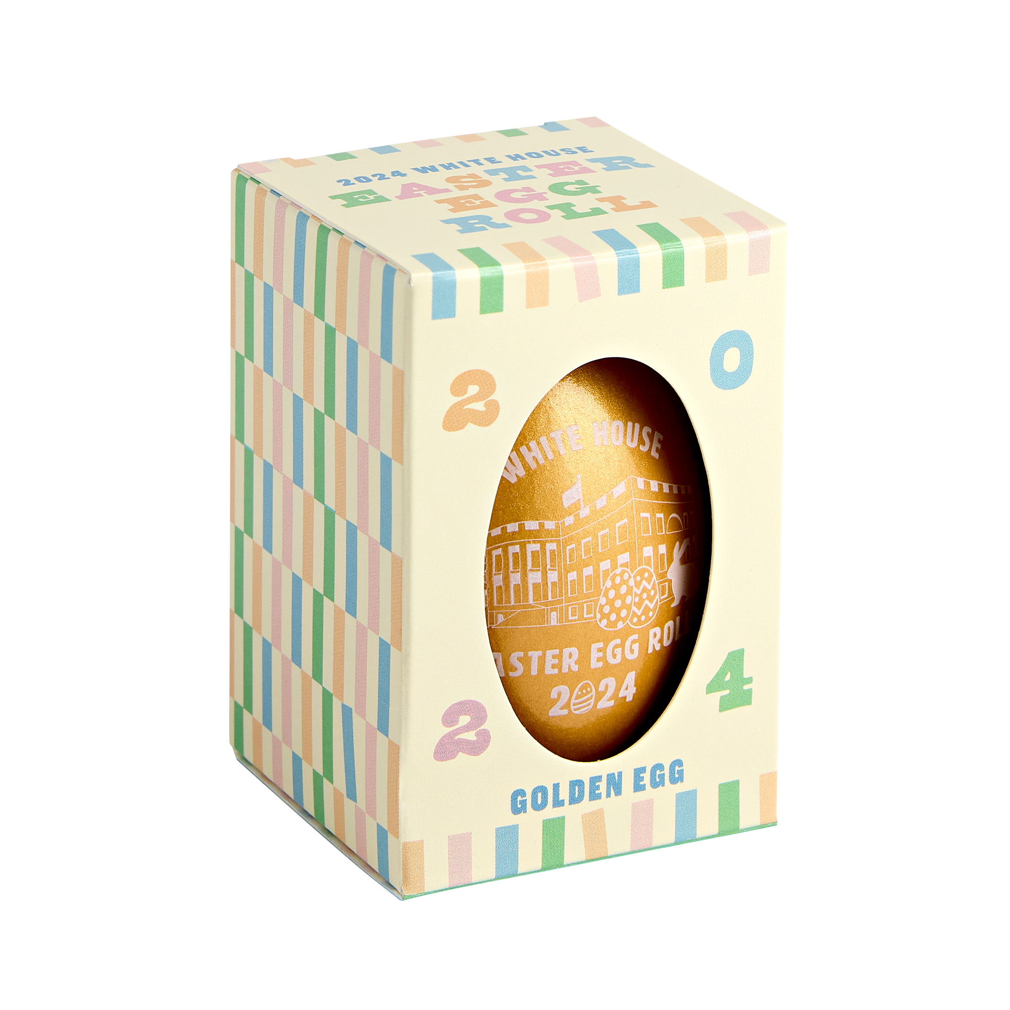 2024 Commemorative Gold Easter Egg