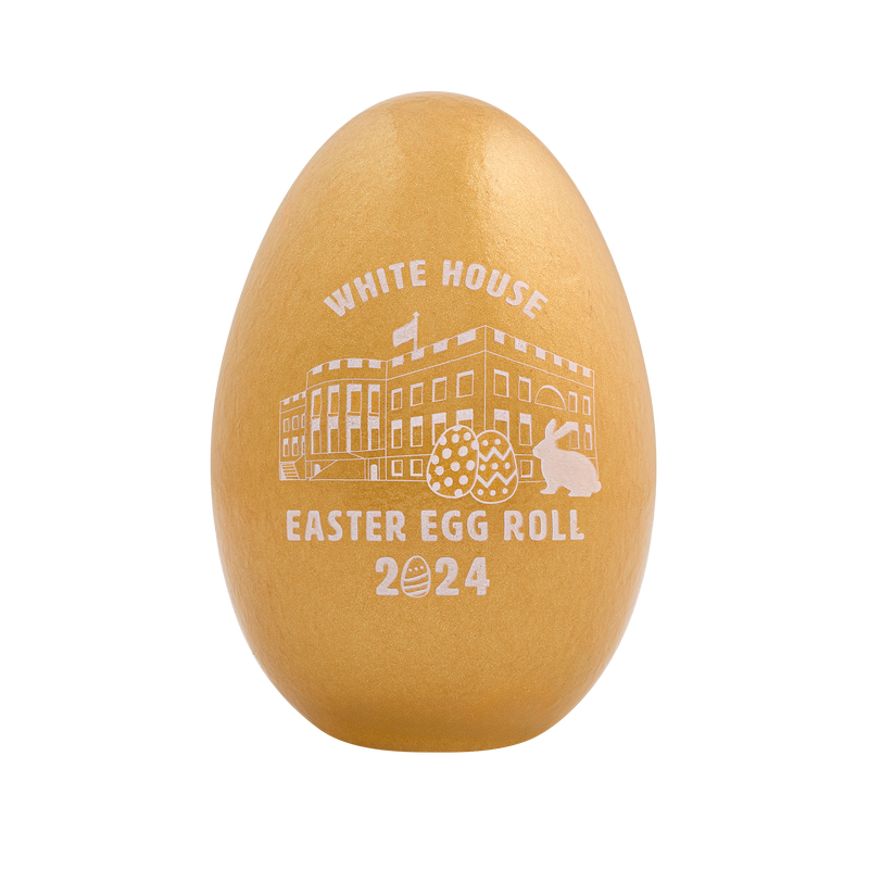 2024 Commemorative Gold Easter Egg