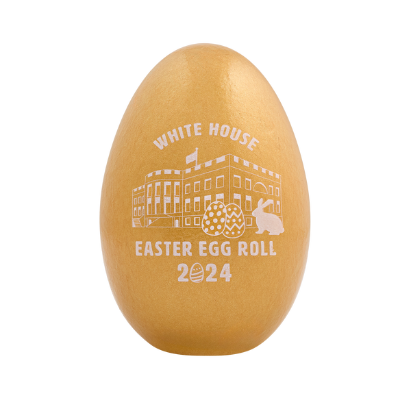 2024 Commemorative Gold Easter Egg White House Historical Association