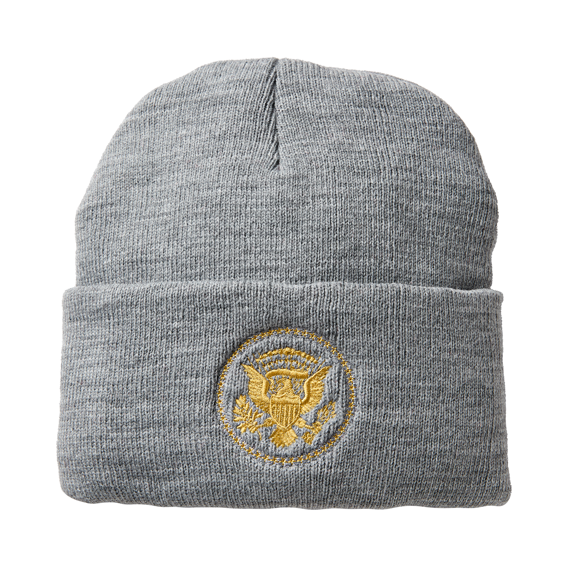 Gray Truman Seal Beanie