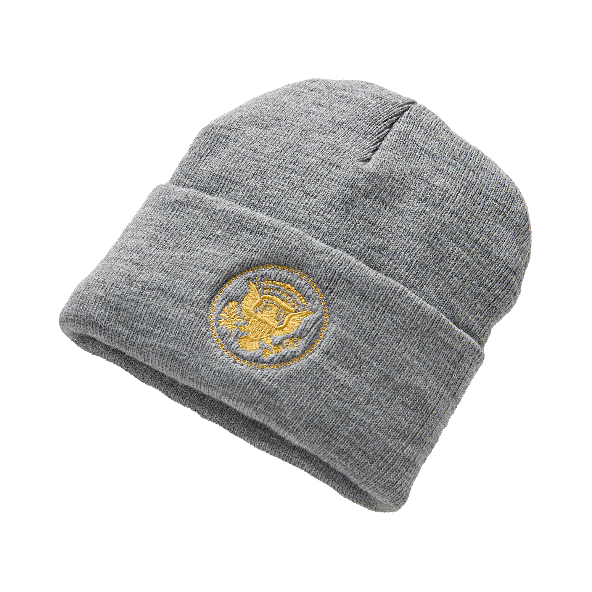 Gray Truman Seal Beanie