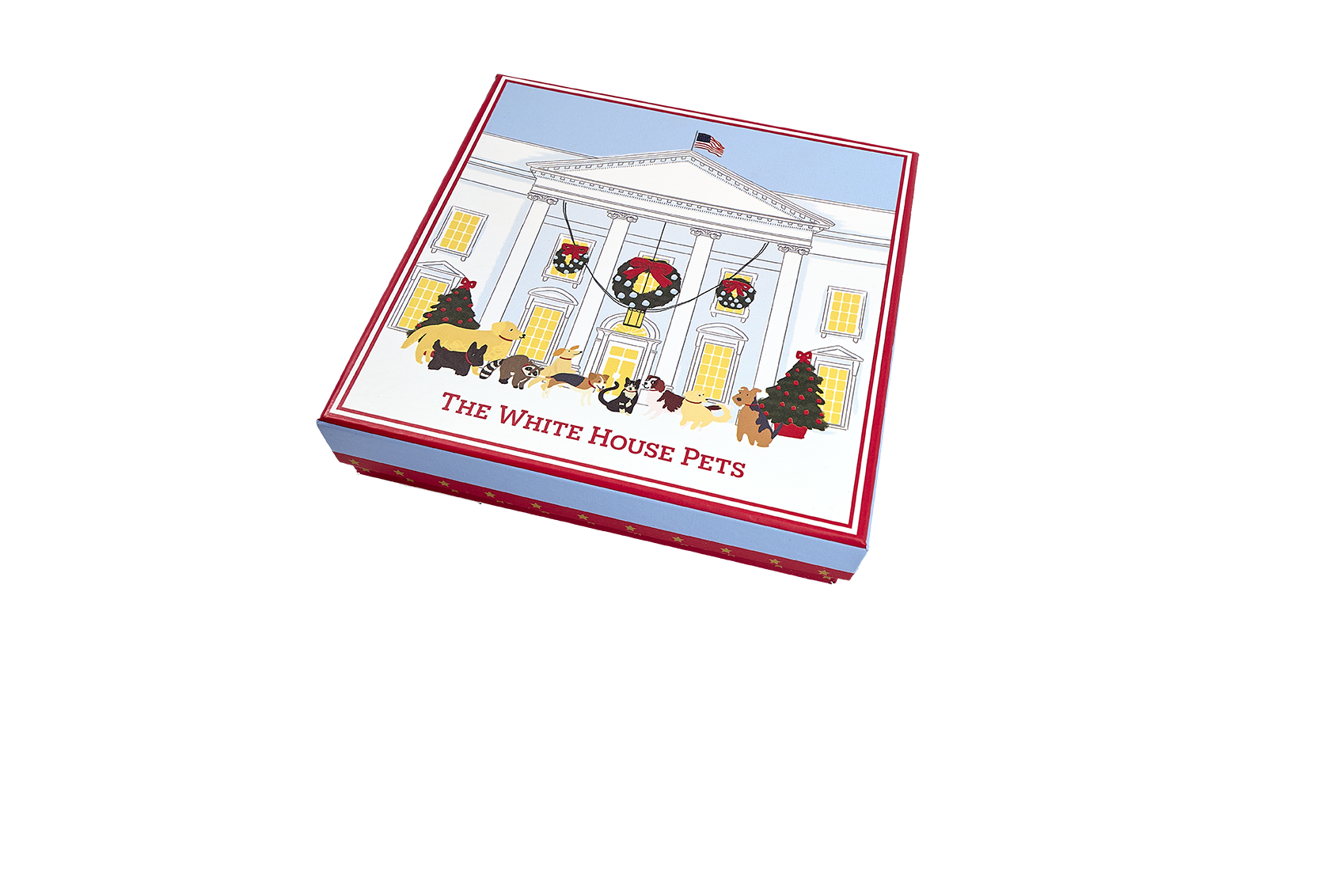 Presidential Pets Porcelain Holiday Candy Dish