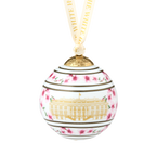 Cherry Blossom Fine Bone China  3" Bauble Ornament