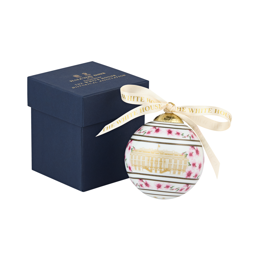 Cherry Blossom Fine Bone China  3" Bauble Ornament