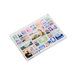 USPS Stamp Collage Acrylic Magnet - Side