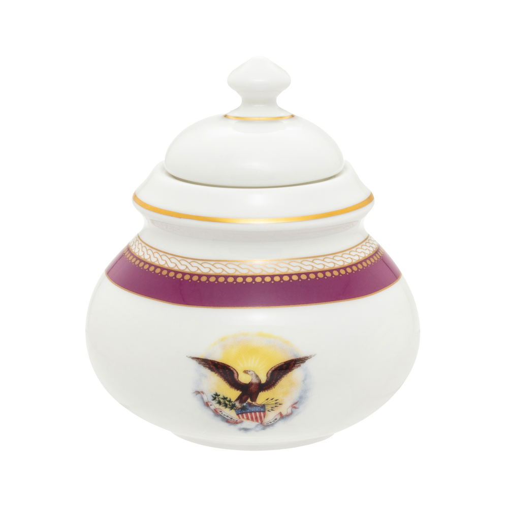 Lincoln Tea Collection, Set with Tea Pot and Two Tea Cups & Saucers